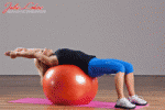每天10分钟瑜伽球运动 轻松拥有细腰大长腿