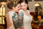 婚礼个性表达 美到发光的纹身新娘