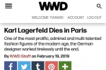 Karl Lagerfeld逝世，传奇一生回顾